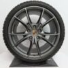 Originele Porsche 20 inch 911 991.2 MKII velgen 2 en 2 S met winterbanden - Afbeelding 3