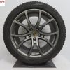 Originele Porsche 21 inch velgen Cayenne coupe 2024 exclusive design met Pirelli winterbanden - Afbeelding 4
