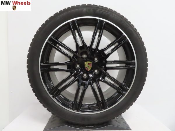 Originele Porsche Cayenne GTS 21 inch velgen met Michelin winterbanden - Afbeelding 5