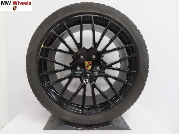 Originele Porsche Cayenne Coupe 21 inch velgen met Pirelli winterbanden - Afbeelding 3