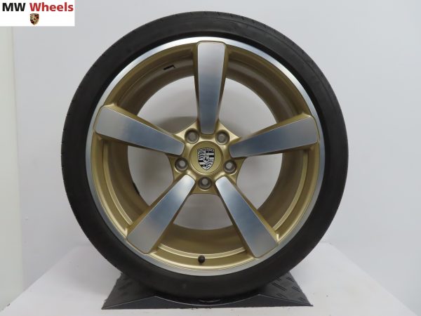 Originele Porsche 911 992 exclusive deign 20 - 21 inch velgen met zomerbanden - Afbeelding 4