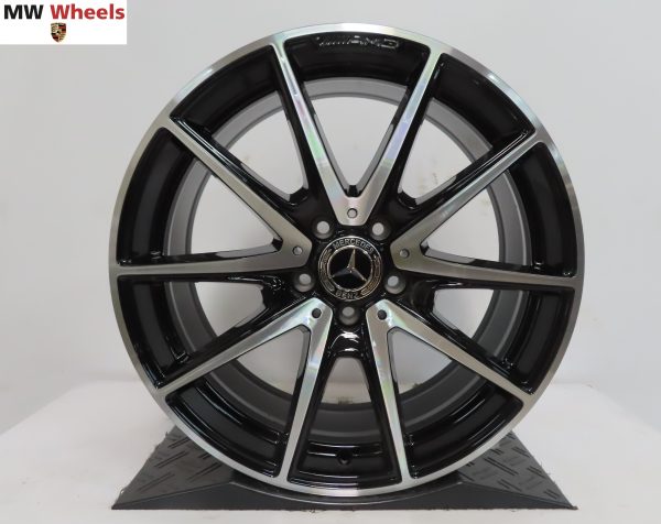 Originele Mercedes E klasse W213 S238 AMG 19 inch velgen nieuw - Afbeelding 2