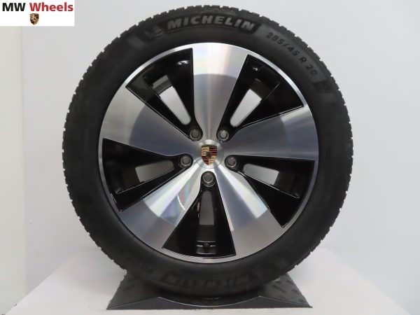 Originele Porsche Macan EV 20 inch velgen met Michelin winterbanden nieuw - Afbeelding 5